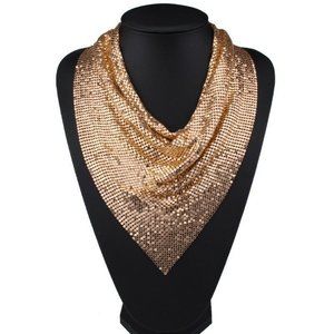 LA Fatima Women Gold Collar Necklace Jewelry